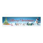 Forniture per decorazioni per feste natalizie per patio 50 x 250 cm (stile 30)