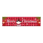 Forniture per decorazioni per feste per striscioni per patio di Natale 50 x 250 cm (stile 09)