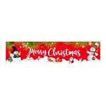 Forniture per decorazioni per feste per striscioni per patio di Natale 50 x 250 cm (stile 14)