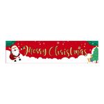 Forniture per decorazioni per feste per striscioni per patio di Natale 50 x 250 cm (stile 16)