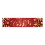 Forniture per decorazioni per feste per striscioni per patio di Natale 50 x 250 cm (stile 18)