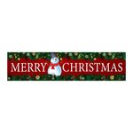 Forniture per decorazioni per feste con striscione per patio natalizio 50 x 250 cm (stile 19)