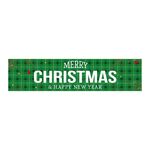 Forniture per decorazioni per feste con striscione per patio natalizio 50 x 250 cm (stile 23)