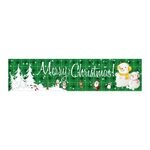 Forniture per decorazioni per feste per striscioni per patio di Natale 50 x 250 cm (stile 24)