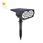 19LED Solar Plug-in Faretto da giardino Lampada da parete per illuminazione da giardino