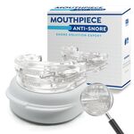 Vassoio dentale Bite regolabile Sleep Aid Anti-russamento Sbiancamento dei denti Bretelle sportive (bianco)