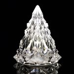 6 pezzi albero di Natale iceberg diamante cristallo luci decorative luce ambiente ornamenti acrilici, colore: bianco freddo