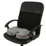 Cuscino in gel per ufficio Cuscino anti-emorroidi per glutei di bellezza (tessuto a rete grigio)