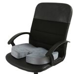 Cuscino in gel per ufficio Beauty Glutei Cuscino anti-emorroidi (Panno super morbido grigio)
