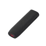 Per IQOS ILUMA ONE Twill TPU+PU Portasigarette elettronico con cordino (nero)