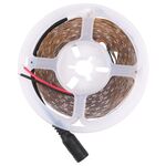 Bare Board 2835 SMD Dimmerabile Luce Bianca/Luce Calda LED Corda Luminosa, 60 LED/m, Lunghezza: 5m, 12V 2A 100-240V (Spina USA)