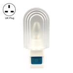 A38 Intelligent Sensor LED Night Light Baby Feeding Eye Care Lampada da comodino, Spina: Spina UK
