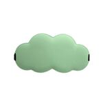 Maschera per gli occhi nuvola 3D Maschera per gli occhi per il comfort del sonno in schiuma di memoria a rimbalzo lento di seta del ghiaccio (verde)