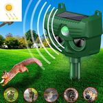 RC-543 Repellente solare per cani da esterno Repellente per uccelli ad ultrasuoni per animali a infrarossi