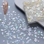 Decorazione per unghie Decorazione per unghie con frammento di conchiglia, Stile: 03 Liscio