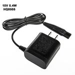 2 pz HQ8505 15 V 5.4 W Caricabatteria Adattatore Rasoio per PHILIPS HQ8500 HQ6070 HQ6075 HQ6090 PT860 AT890, Spina DEGLI STATI UNITI