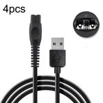 Per Philips Electric Shaver PQ888 889 Cavo di ricarica USB da 4 pezzi 5V