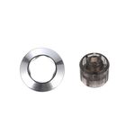 Per IQOS ILUMA / Prime Tappo per sigaretta elettronica Rod Single Five Rings con strumento di rimozione per sostituire il tappo colorato (grigio normale)