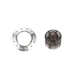 Per IQOS ILUMA / Prime Tappo per sigaretta elettronica Rod Single Five Rings con strumento di rimozione per sostituire il tappo colorato (Silver Diamond)