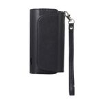 Per IQOS 3.0 / 3 DUO Borsa portasigarette elettronica portatile con cinturino da polso (nero)
