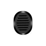 Per IQOS ILUMA ONE Tappo decorativo di ricambio per asta di sigaretta elettronica con strumento di rimozione (nero a strisce)