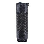 Per IQOS ILUMA ONE Custodia protettiva per sigaretta elettronica in TPU + PU con motivo a serpente con cordino (grigio scuro)