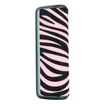 Custodia protettiva per sigaretta elettronica in pelle PU IQOS ILUMA Prime (zebra rosa)