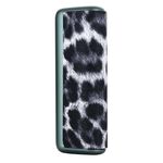 Custodia protettiva per sigaretta elettronica in pelle PU IQOS ILUMA Prime (bianco leopardo)
