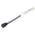 5050 SMD LED RGB Luce a corda epossidica impermeabile, DC 12V, Lunghezza: 5 cm