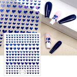 TH-1059 10 pezzi Adesivo posteriore trasparente satinato Adesivo per nail art sbavato abbronzante
