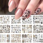 5pcs adesivi per nail art piccoli adesivi acchiappasogni freschi (BN1573-1584)