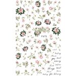 10pcs 3D Adesivo Farfalla Retro Colore Rosa Nail Art Sticker (F-675)