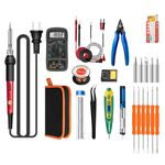 ANENG SL101 24 pz/set Termostato Rotante Famiglia Saldatore a Temperatura Costante Set 60W Kit di Strumenti per Saldatura a Calore Interno(Spina USA)