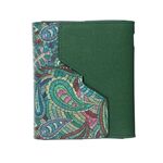 Per borsa portaoggetti quadrata a contrasto di colore per sigaretta elettronica IQOS ILUMA (verde)