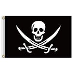 60x90 cm Bar Casa stregata Pirata Scheletro Bandiera Halloween Panno da appendere, Stile: Coltello e forchetta calvo