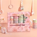 20 rotoli/scatola Set di nastri Washi Art Animali Fiori Adesivi per album fai da te, Stile: Serie di note ad acquerello