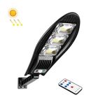 E-SMARTER W778B LED Lampada solare da giardino con sensore di movimento e telecomando