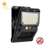 E-SMARTER W7105-1 Lampada da parete solare patch con clip Mosquito Killer Lampada Sensore corpo portatile Luce da giardino esterna