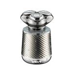 VGR V-391 Rasoio intelligente a tre testine galleggiante USB 3 in 1 da 5 W (Argento)