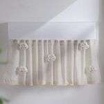 Parabrezza per condizionatore d'aria, anti-colpo diretto, parapolvere per tenda per parabrezza per bambini, modello: White Rabbit