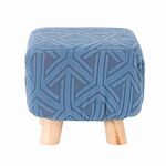 Coprisgabello universale elasticizzato all-inclusive, protezione antipolvere per sedili domestici, stile: Square Lake Blue