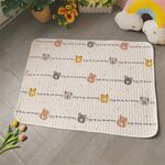 Pannolino per neonati, per uso domestico, per il periodo mestruale femminile, stile: orso inglese (70 x 100 cm)