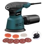 8 pezzi/set UK Plug MOYI piccola macchina per lucidatura a carta vetrata levigatrice a disco elettrica per lavorazione del legno