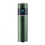 S-1090 IPX7 impermeabile 8D portatile LED display digitale rotondo rasoio elettrico (verde)