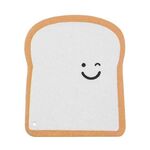 Simpatica spazzola in spugna per pasta di legno assorbente per toast, per lavare i piatti, strumento per la pulizia della cucina, stile: Smile Face