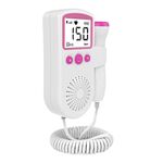B3 Home Doppler Ultrasuoni Monitor cardiaco fetale portatile per donne incinte (rosa)
