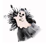 Fermagli per capelli di Halloween, accessori per capelli, gioielli per feste per bambini, stile: Ghost Chaser