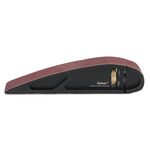 Ganwei Supporto per carta vetrata Regolabile Manuale Curva Smerigliatura Lucidatura Levigatrice a nastro Sandboard Strumento per la lavorazione del legno con 1 pz 320 Grit Cintura abrasiva