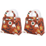 2 pezzi/confezione fai da te Halloween Candy Bag Bambini Dress-Up Feltro Regalo Borsa (zucca pipistrello Eyeball)