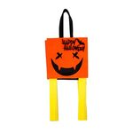 Halloween Felt Candy Bag Party Costume Borsa tridimensionale, colore: bandiera con ventaglio di demoni